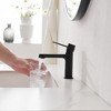 BWE Single Handle Single Hole Modern Bathroom Faucet Bathroom Drip-Free Vanity Sink Faucet - 4 of 4