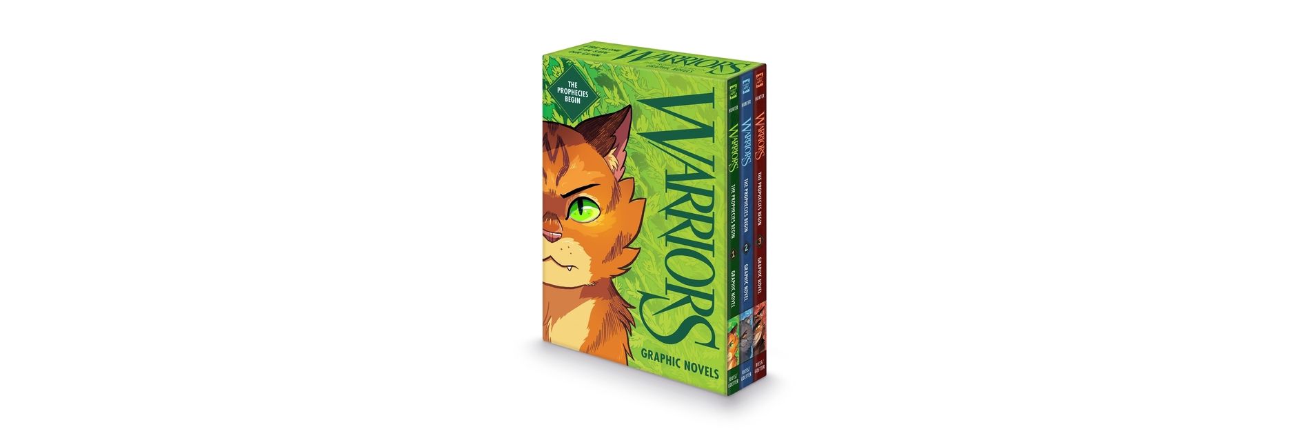 Warriors Graphic Novel: The Prophecies Begin #1-#3 - (Warriors: The Prophecies Begin) by  Erin Hunter (Paperback)