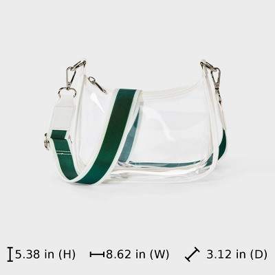 Wild Fable Game Day Clear Crossbody Bag - Wild Fable™ Green — фото 6