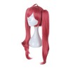 Unique Bargains Women's Halloween Wigs 28" Red with Wig Cap - image 2 of 4