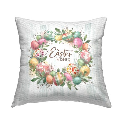 Stupell Industries Easter Wishes Wreath