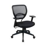 Professional Black Airgrid Back Managers Chair Black - OSP Home Furnishings
