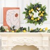 6 FT Artificial Lemon Garland, Summer Spring Fake Fruit Garlands with Lemons, Blueberries - 2 of 4