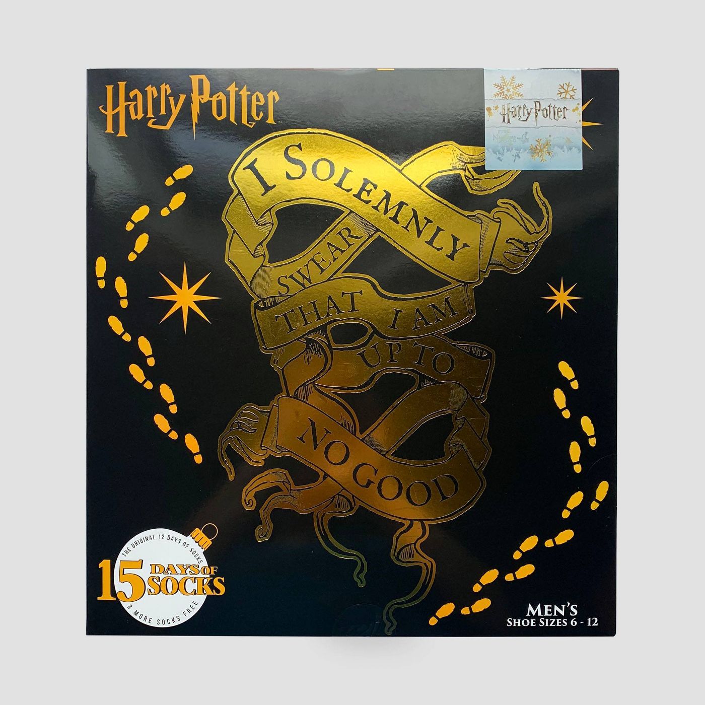 Men's Harry Potter 15 Days of Socks Advent Calendar - Assorted Colors One Size - image 2 of 4
