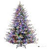 Holiday Living Acadia 7.5-ft Spruce Pre-lit Artificial Christmas Tree with LED Lights - 2 of 3