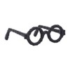 Sagebrook Home Abstract Glasses Aluminum Sculpture Decoration - 2 of 4