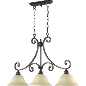 Quorum Lighting Bryant 3-Light Oiled Bronze Ceiling Fan - 1 of 1