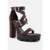 Fresh Daisy Harness Straps Block Heel  Sandals Women - 2 of 4