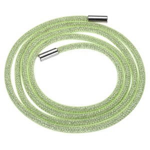 Unique Bargains Round Bling Rhinestone Tube Rope for Sneakers Sweaters - 1 of 4