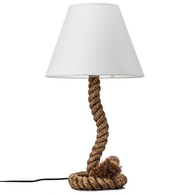 Modern Home Nautical Pier Rope Table Lamp - Large