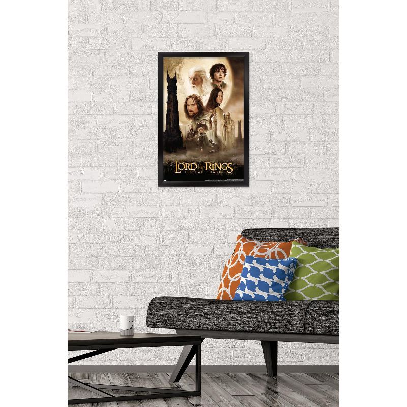 Trends International The Lord of the Rings: The Two Towers - One Sheet Framed Wall Poster Prints, 2 of 7