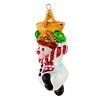 Christopher Radko 7.0 Inch Swinging On A Star Snowman Christmas Tree Ornaments - 3 of 3