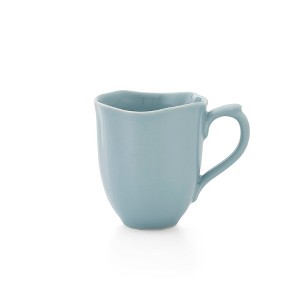 Portmeirion Sophie Conran Floret Mug, Robin’s Egg – 14 oz Coffee & Tea Cup, Stoneware Mug with Balanced Grip Handle, Durable, Stylish, Dishwasher Safe - 1 of 4