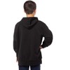 Seven Times Six Minecraft Boys' Game On Creeper Mob Graphic Print Hoodie Sweatshirt Black - 4 of 4