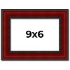 PosterPalooza | Photo Size Weathered Red Picture Frame - UV Acrylic, Foam Board Backing, Hanging Hardware - 2 of 4