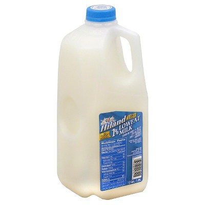 Hiland 1% Milk - 0.5gal