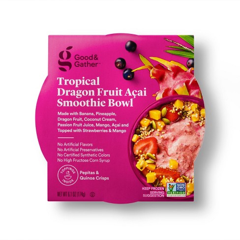 Frozen Acai Dragon Berry Smoothie Bowl - 6.1oz - Good & Gather™ : Target