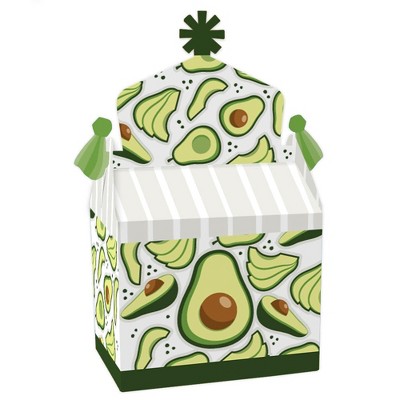 Big Dot of Happiness Hello Avocado - Treat Box Party Favors - Fiesta Party Goodie Gable Boxes - Set of 12