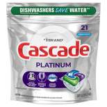 Cascade Platinum ActionPacs Dishwasher Detergents - Fresh Scent
