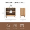 Ren Home Leva Scandinavian Style Accent Cabinet - 4 of 4