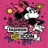 Girls' - Disney - Minnie Mouse is a Fashion Icon Fitted Short Sleeve Graphic T-Shirt - 2 of 4