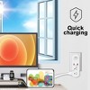 Bell + Howell Swivel Power Strip with 6 Outlets, 2 USB Ports, 1 USB-C Port, 180-Degree Rotation and Surge Protection - 3 of 4