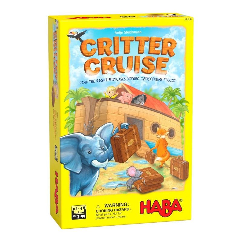 HABA Critter Cruise Cooperative Noah's Ark Memory Game (Made in Germany), 1 of 9