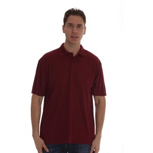 At The Buzzer Men’s Polo Shirt – Short‑Sleeve Golf & Tennis Top - 1 of 3