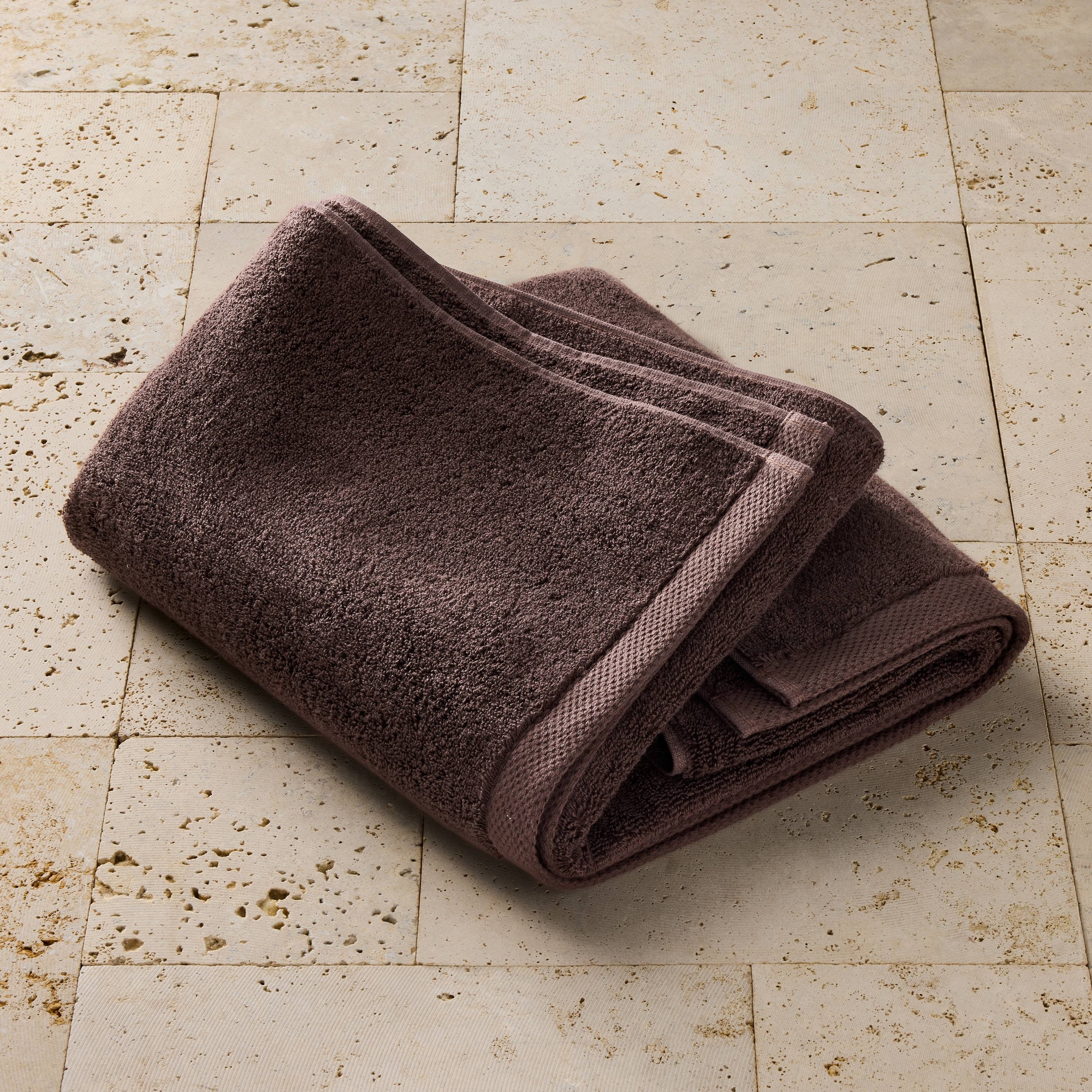 Organic Bath Towel Brown - Casaluna™