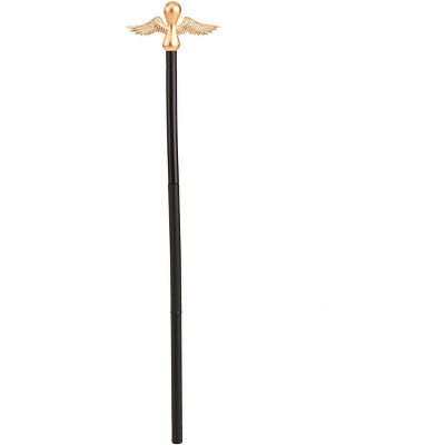 Halloweencostumes.com Plague Doctor Staff Accessory, Black/orange : Target