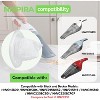 Nispira HNVCF10 Vacuum Cleaner Replacement Filter Compatible with BLACK+DECKER Handheld Vacuum, Fit Models HNVC220BCP07 HNVC215BW52 and more, 9 Packs - 4 of 4