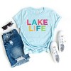 Simply Sage Market Lake Life Colorful Short Sleeve Tee - 3 of 4