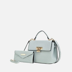 MKF Collection Hadley Women’s Satchel Bag with Wristlet Wallet by Mia K - 1 of 3