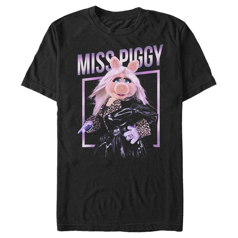 Men's The Muppets Miss Piggy Glamourous T-Shirt, 1 of 6
