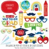 Big Dot of Happiness Elementary Grad - Kids Graduation Party Photo Booth Props Kit - 20 Count - 2 of 4