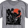 Men's - Marvel - Black Panther Linocut Style Print Short Sleeve Graphic T-Shirt - 2 of 4