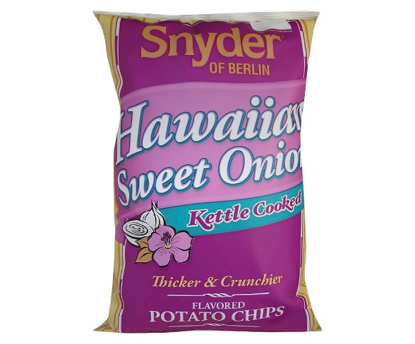 Snyder of Berlin&#174; Hawaiian Sweet Onion Kettle Chips - 9.5oz