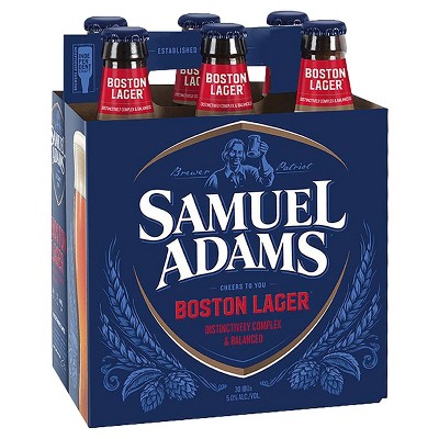 Samuel Adams Boston Lager Beer - 6pk/12 fl oz Bottles