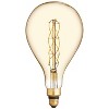 GE 40W Vintage Style PS52 LED Light Bulb Amber Glass - 3 of 4