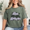 Bats Are Just Halloween Butterflies - Womens Garment Dyed Tee - 3 of 4