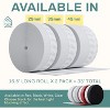 HOME INTUITION 45mm x 33ft Self Stick Silicone Door Seal Weatherstrip - 3 of 4