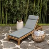 ARDEN earthFIBER Outdoor Chaise Cushion, 21 x 72, Water repellent, Fade Resistant, Cushion for Chaise Lounger 21 x 72 - 2 of 4