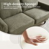 CAVINAS Mid Century Modern Loveseat Sofa, 2 Seater Sofa Couches for Living Room, Comfy Couch with USB & Removable Pillow Cover - 2 of 4
