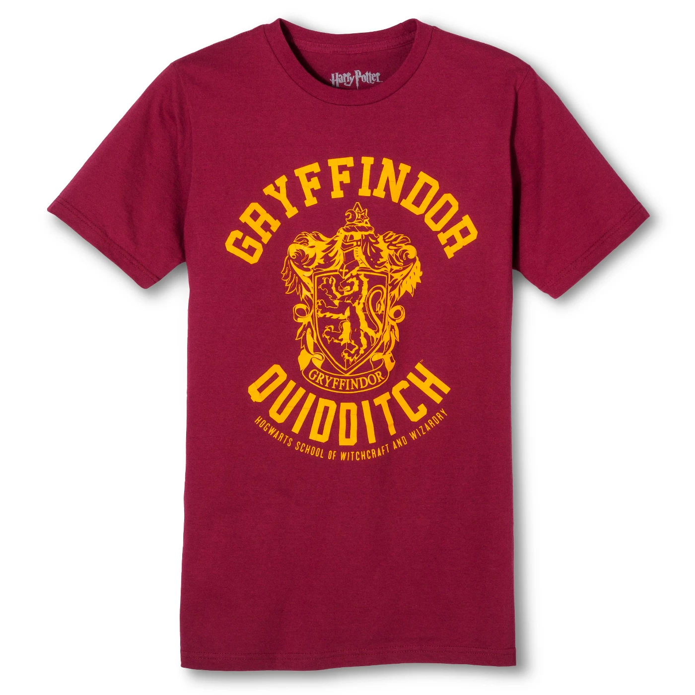 Men's Harry PotterÂ® Gryffindor Quidditch Team T-Shirt - Burgundy - image 1 of 1