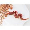 Anna-Kaci Crystal Rhinestone Snake Brooch Necklace for Halloween and Cosplay - 3 of 4