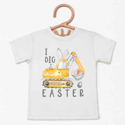 The Juniper Shop I Dig Easter Toddler Short Sleeve Tee