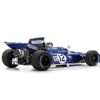 Tyrrell 003 #12 Jackie Stewart "Tyrrell-Ford" Winner F1 "British GP" (1971) with Acrylic Display Case 1/18 Model Car by Spark - 3 of 4
