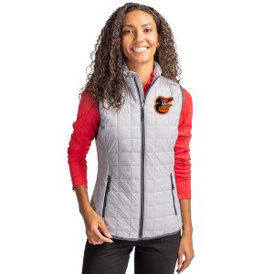 Baltimore Orioles Cutter & Buck Rainier PrimaLoft® Womens Eco Insulated Full Zip Puffer Vest - 1 of 1