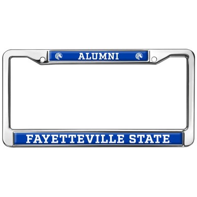 Fayetteville State University Alumni Full Size Standard License Plate Metal Frame
