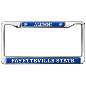 Fayetteville State University Alumni Full Size Standard License Plate Metal Frame - 1 of 4
